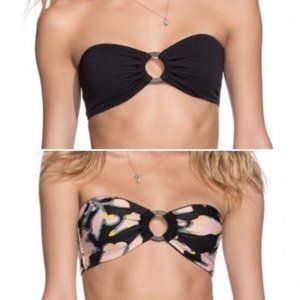 Maaji Nightfall Bandoline Reversible Bikini Top